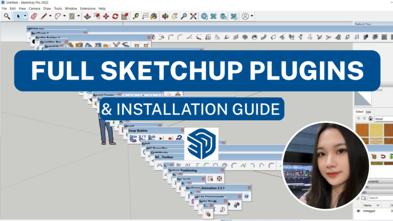 Full SketchUp plugins and installation guide banner