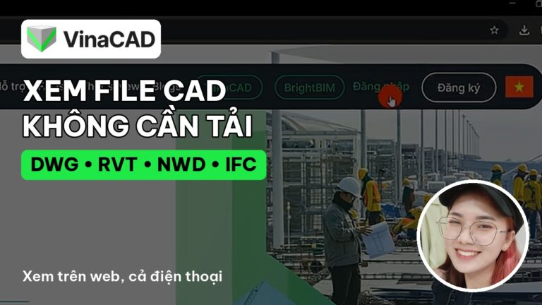 Ảnh bìa bài viết VinaCAD xem file CAD không cần tải phần mềm