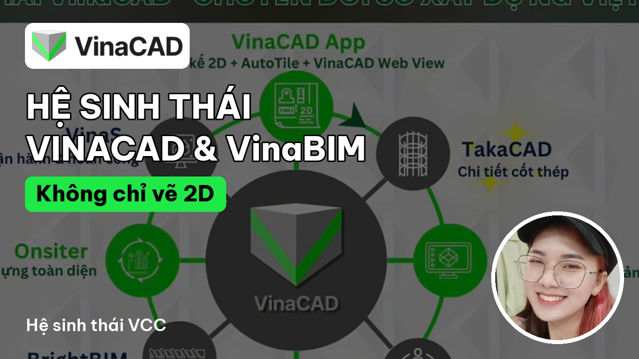 Ảnh bìa bài viết hệ sinh thái VinaCAD và VinaBIM
