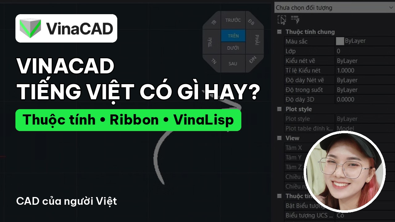 Ảnh bìa bài viết VinaCAD tiếng Việt có gì hay
