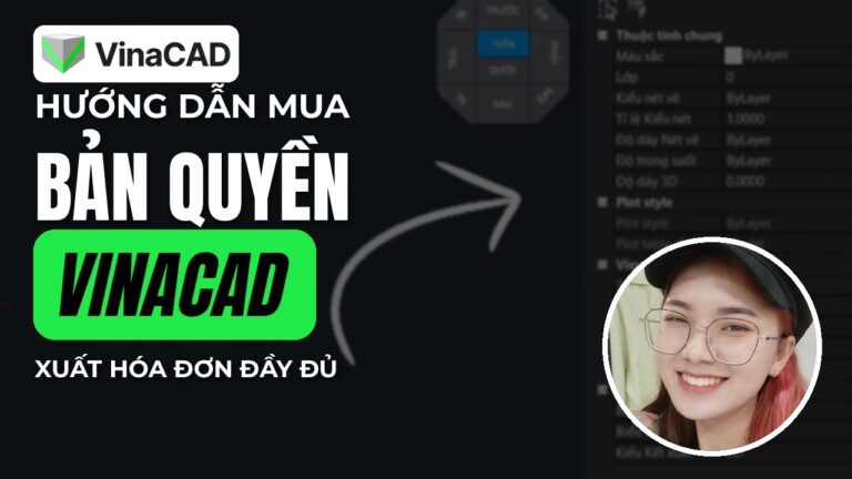 Ảnh bìa: HƯỚNG DẪN MUA VINACAD BẢN QUYỀN (XUẤT HÓA ĐƠN ĐẦY ĐỦ)