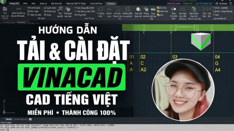 Hướng dẫn tải và cài đặt VinaCAD bản dùng thử từng bước