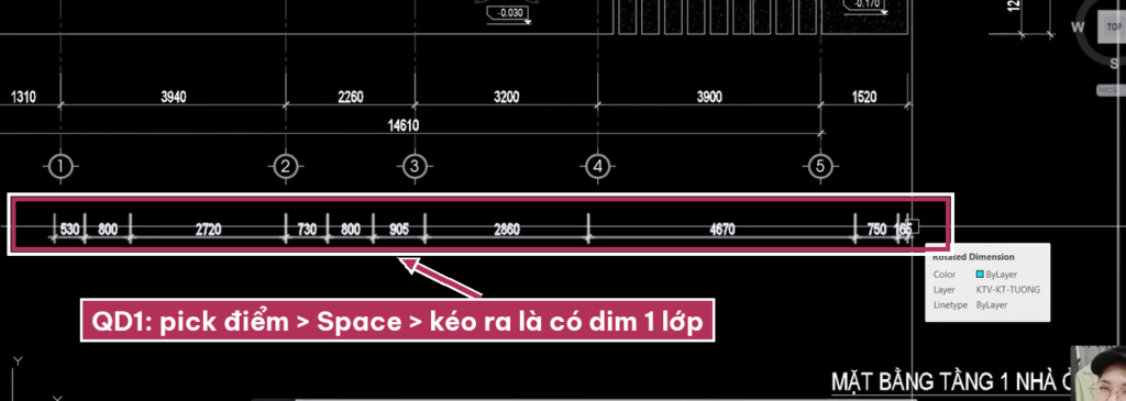 Kết quả DIM 1 lớp bằng lisp QD1
