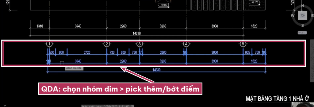 Lisp QDA thêm điểm DIM vào DIM có sẵn