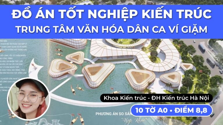 Bảo vệ Đồ án Tốt nghiệp Khoa Kiến trúc | Trung tâm văn hóa & phát triển dân ca Ví Giặm Nghệ Tĩnh